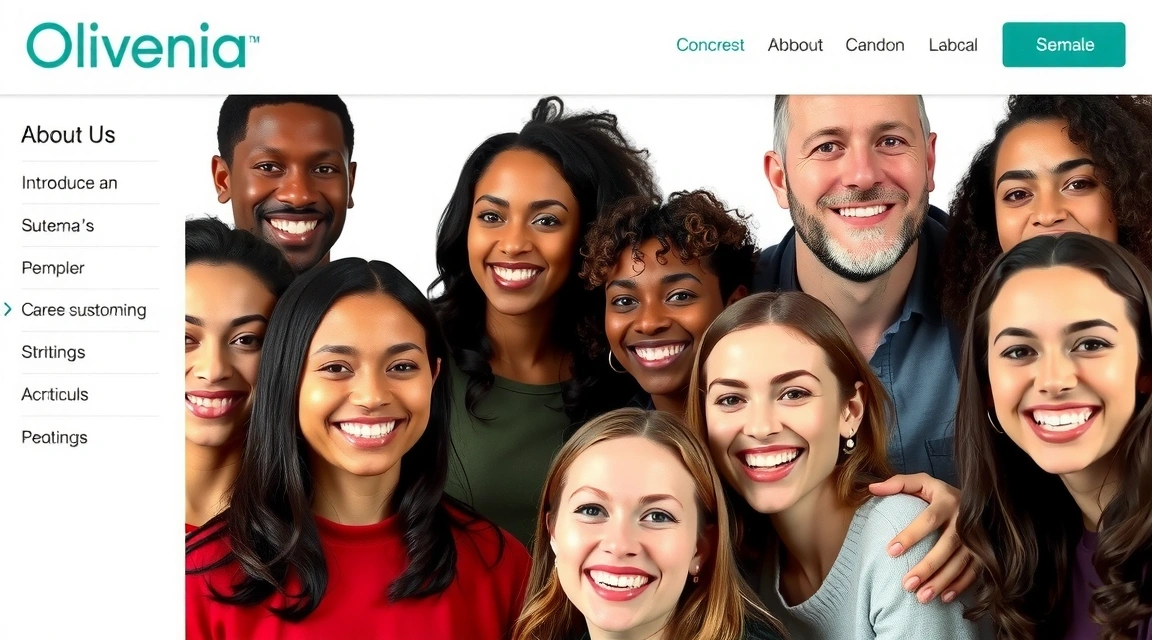 A diverse group of people smiling, looking healthy and vibrant, symbolizing customer well-being.