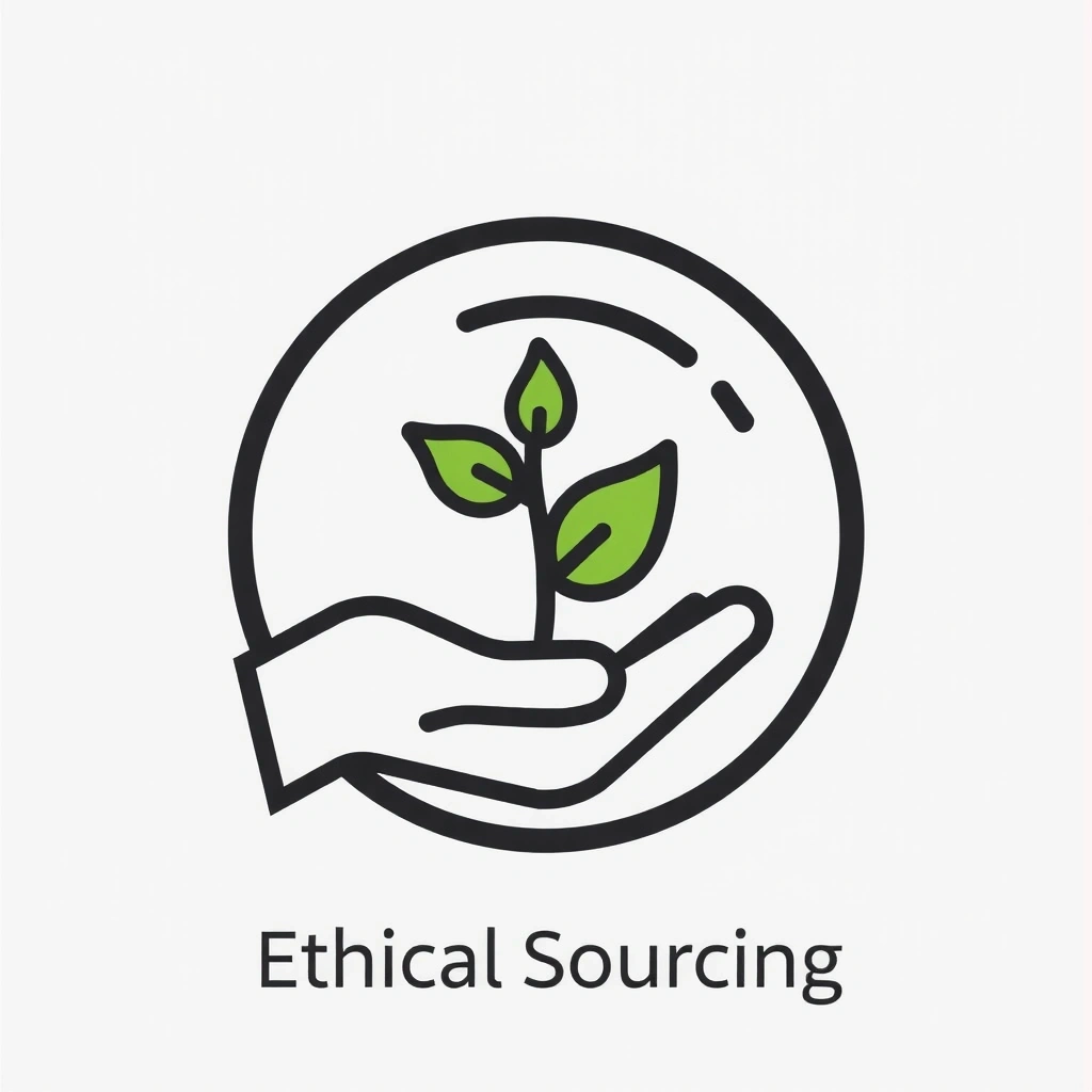 Ethical sourcing icon